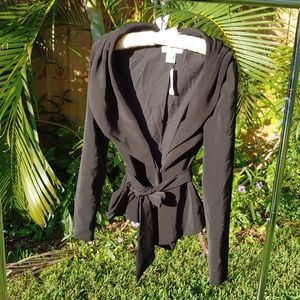 Black suit jacket